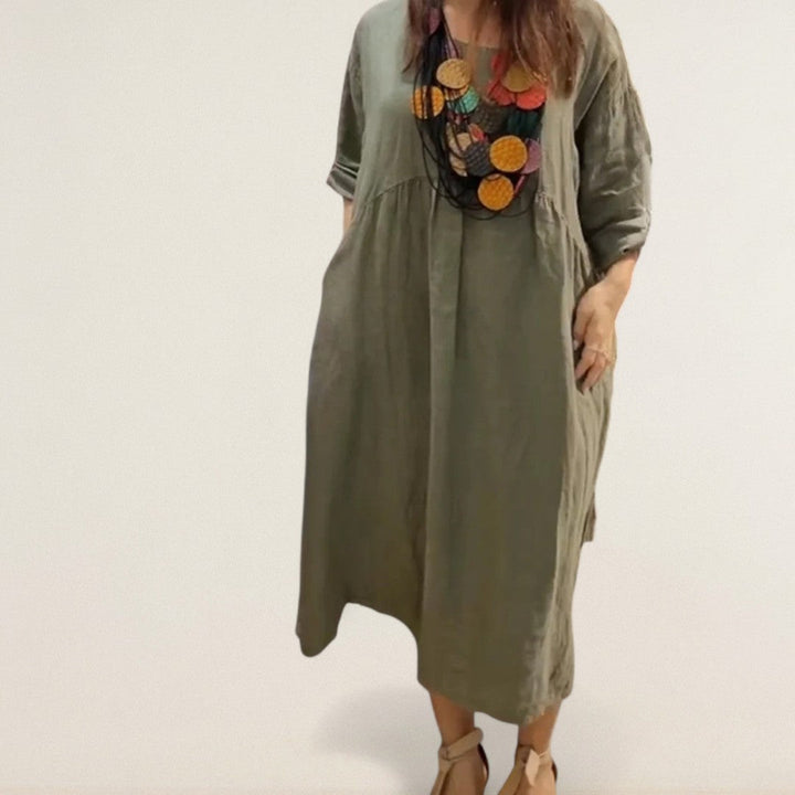 Ροσμαρί – ελαφρύ φόρεμα με φυσική ροή