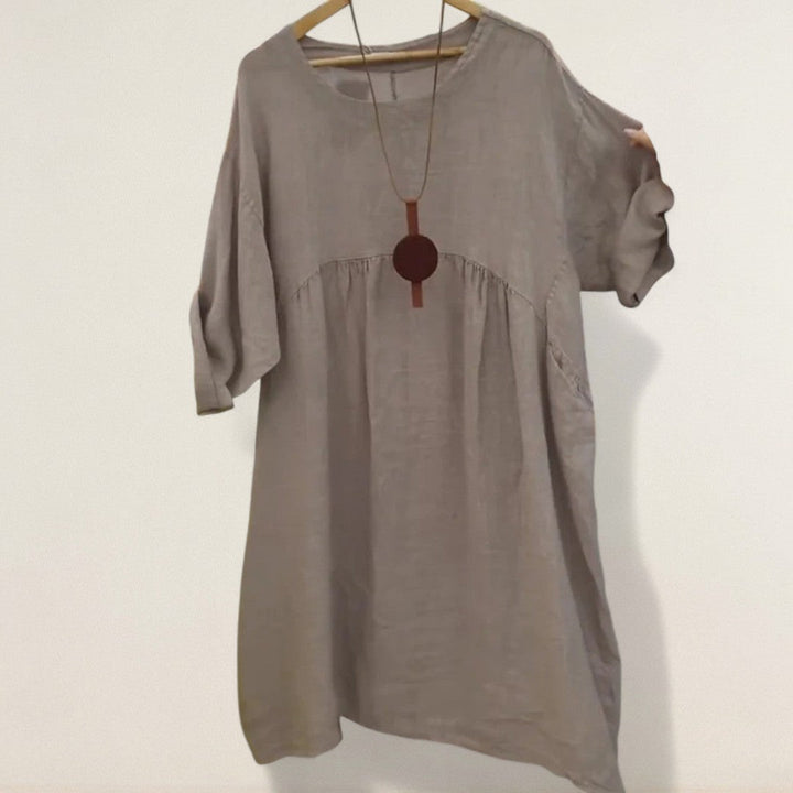 Ροσμαρί – ελαφρύ φόρεμα με φυσική ροή