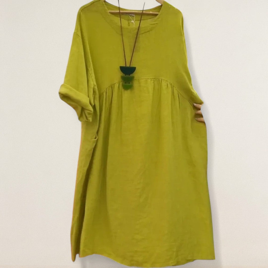 Ροσμαρί – ελαφρύ φόρεμα με φυσική ροή