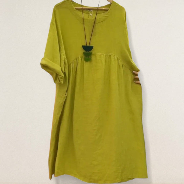 Ροσμαρί – ελαφρύ φόρεμα με φυσική ροή