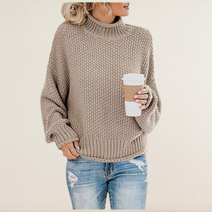 Ραέλ – Χοντρό πουλόβερ με ψηλό λαιμό