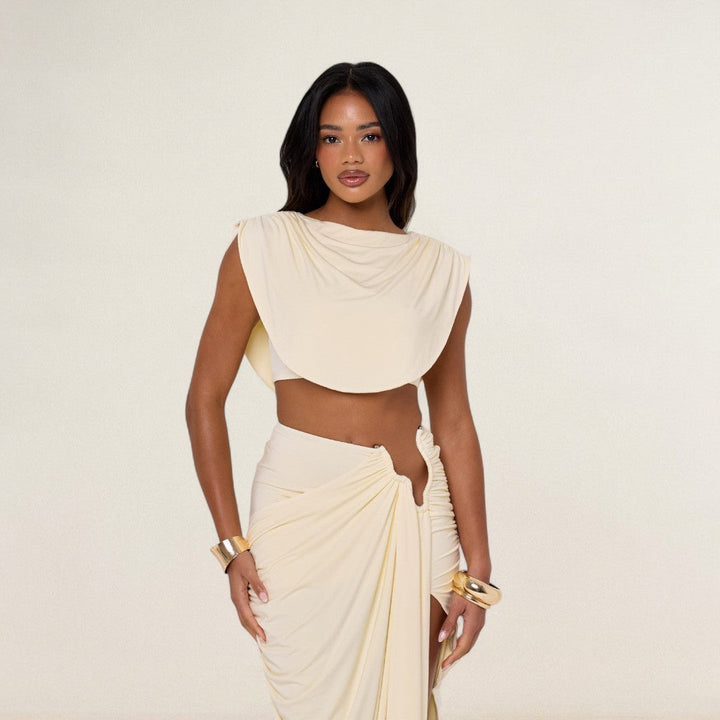 Ελένη – Σετ Δύο Τεμαχίων με Ρυθμισμένη Σιλουέτα