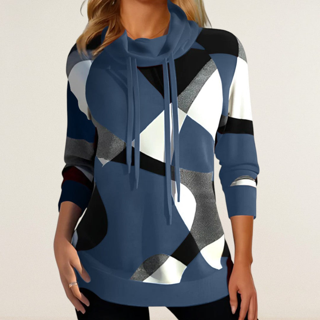 Σοραγιά – Αθλητικό πουλόβερ με ψηλό γιακά