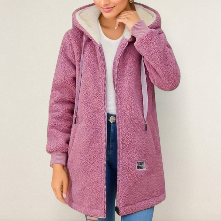 Ρόνια – Άνετο Μπουφάν με Κουκούλα για Κρύες Μέρες