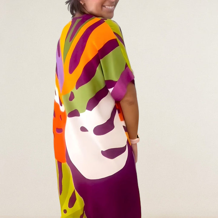 Μαρία – Χαλαρό φόρεμα με καλλιτεχνική αίσθηση