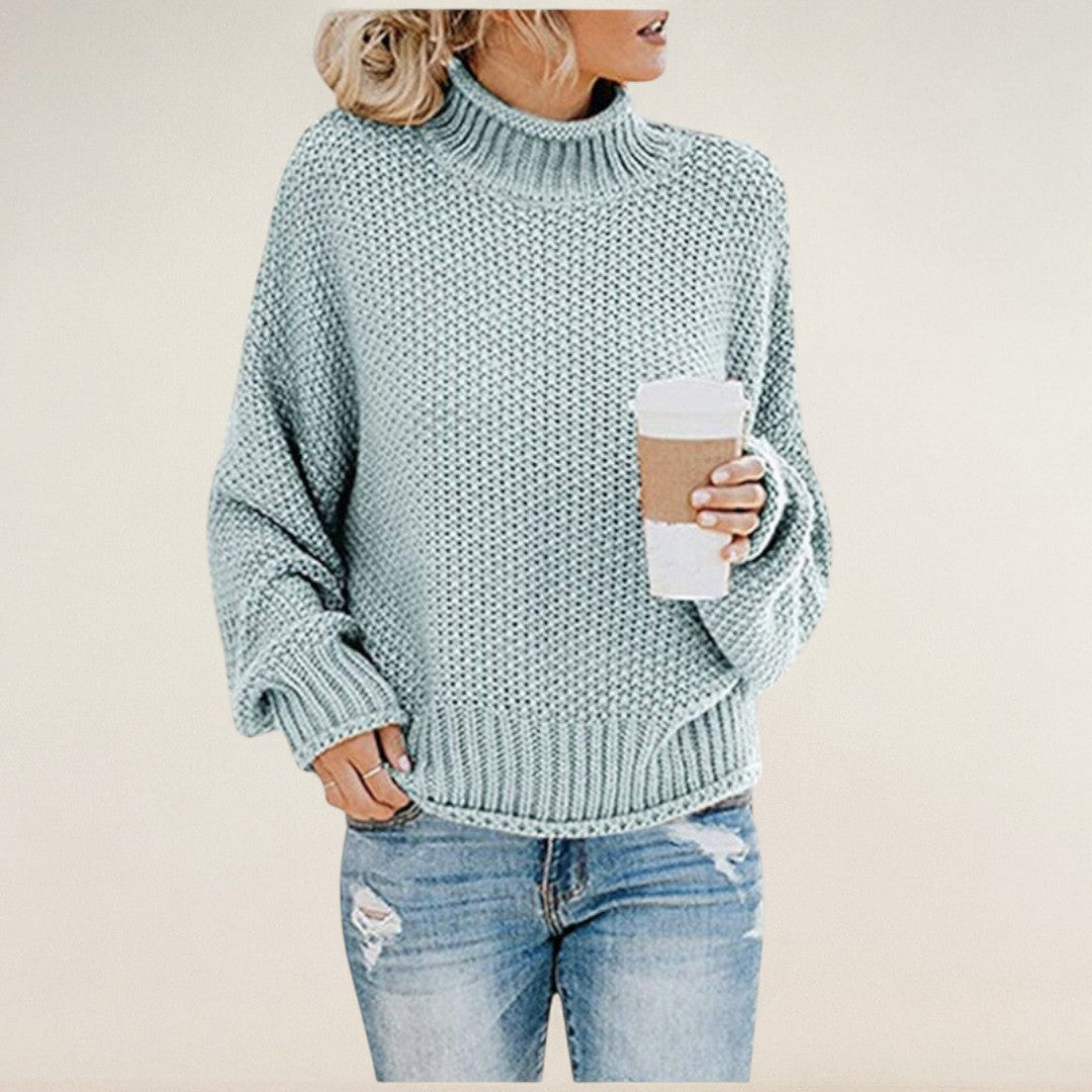 Ραέλ – Χοντρό πουλόβερ με ψηλό λαιμό
