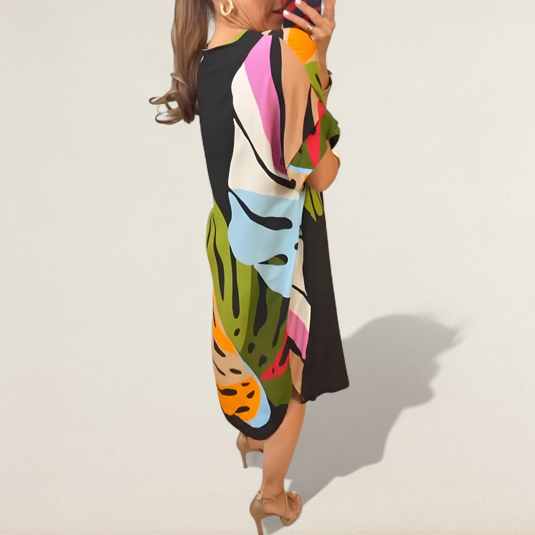 Μαρία – Χαλαρό φόρεμα με καλλιτεχνική αίσθηση