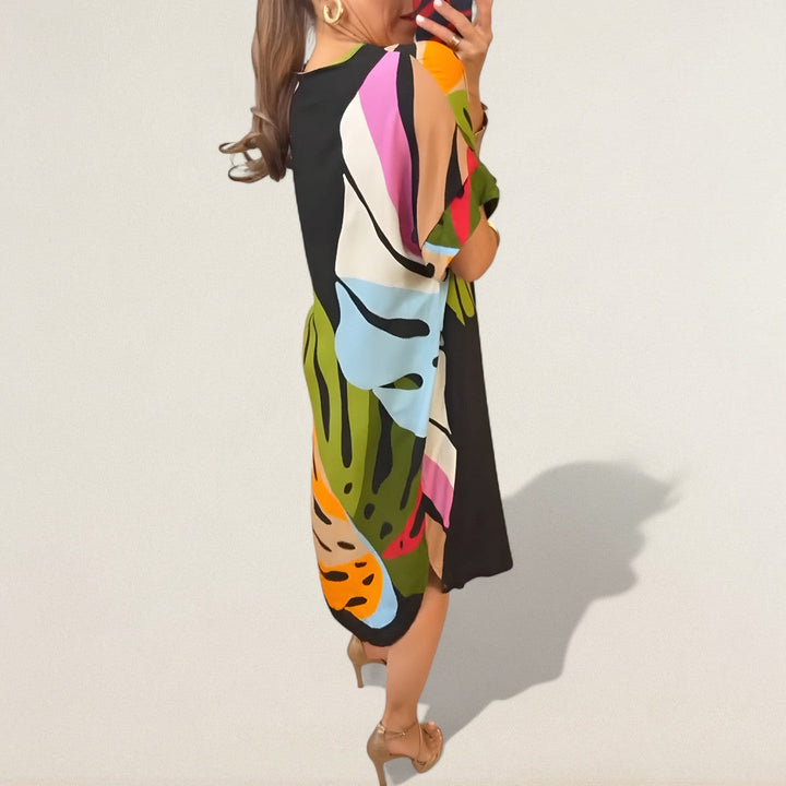 Μαρία – Χαλαρό φόρεμα με καλλιτεχνική αίσθηση