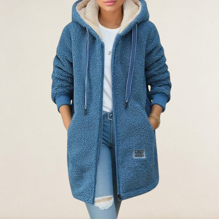 Ρόνια – Άνετο Μπουφάν με Κουκούλα για Κρύες Μέρες