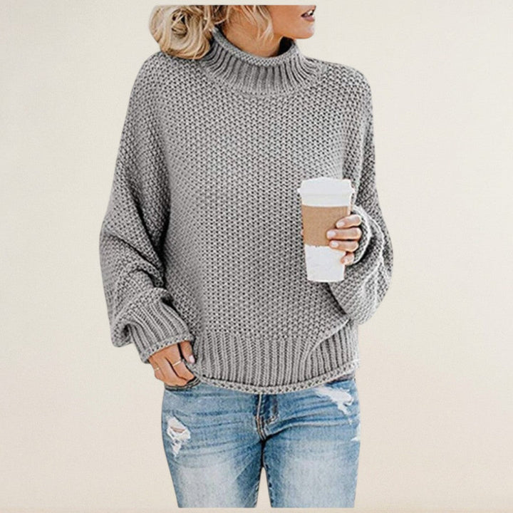 Ραέλ – Χοντρό πουλόβερ με ψηλό λαιμό