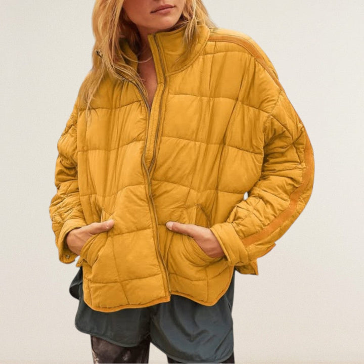 Άννα – ζεστό μπουφάν με χαλαρή γραμμή