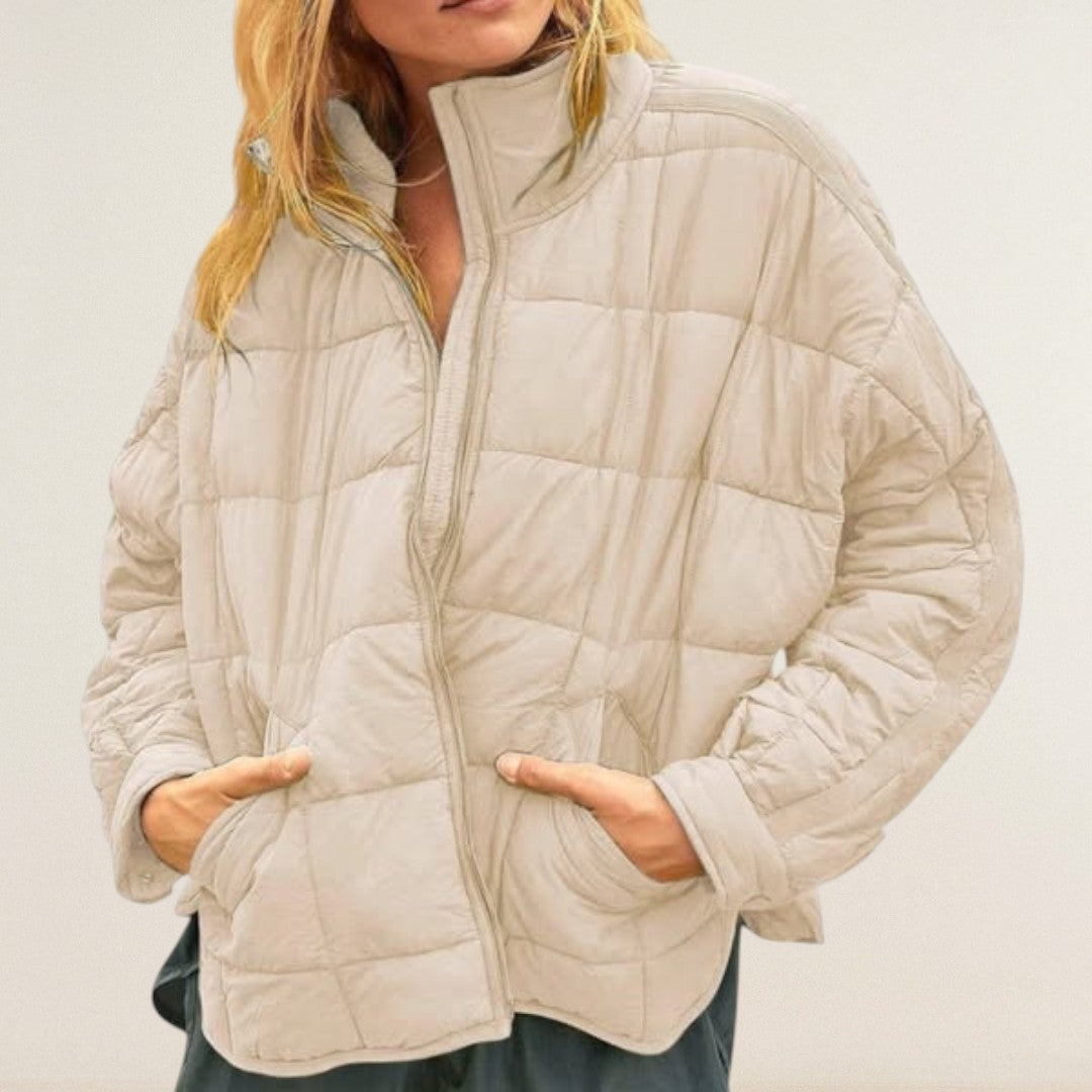 Άννα – ζεστό μπουφάν με χαλαρή γραμμή