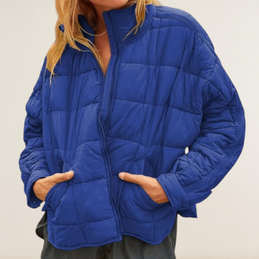 Άννα – ζεστό μπουφάν με χαλαρή γραμμή