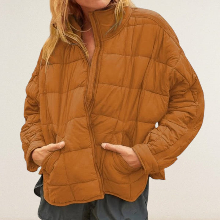 Άννα – ζεστό μπουφάν με χαλαρή γραμμή