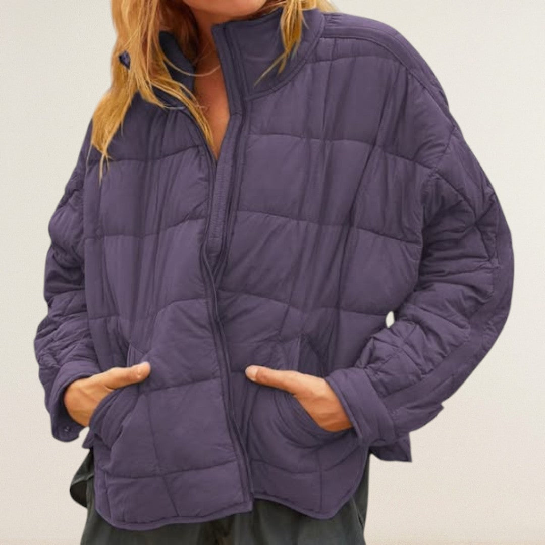 Άννα – ζεστό μπουφάν με χαλαρή γραμμή