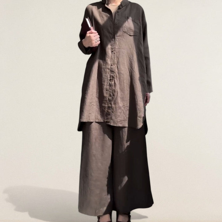 Ελένη – Σετ Λινών με Χαλαρή Γραμμή