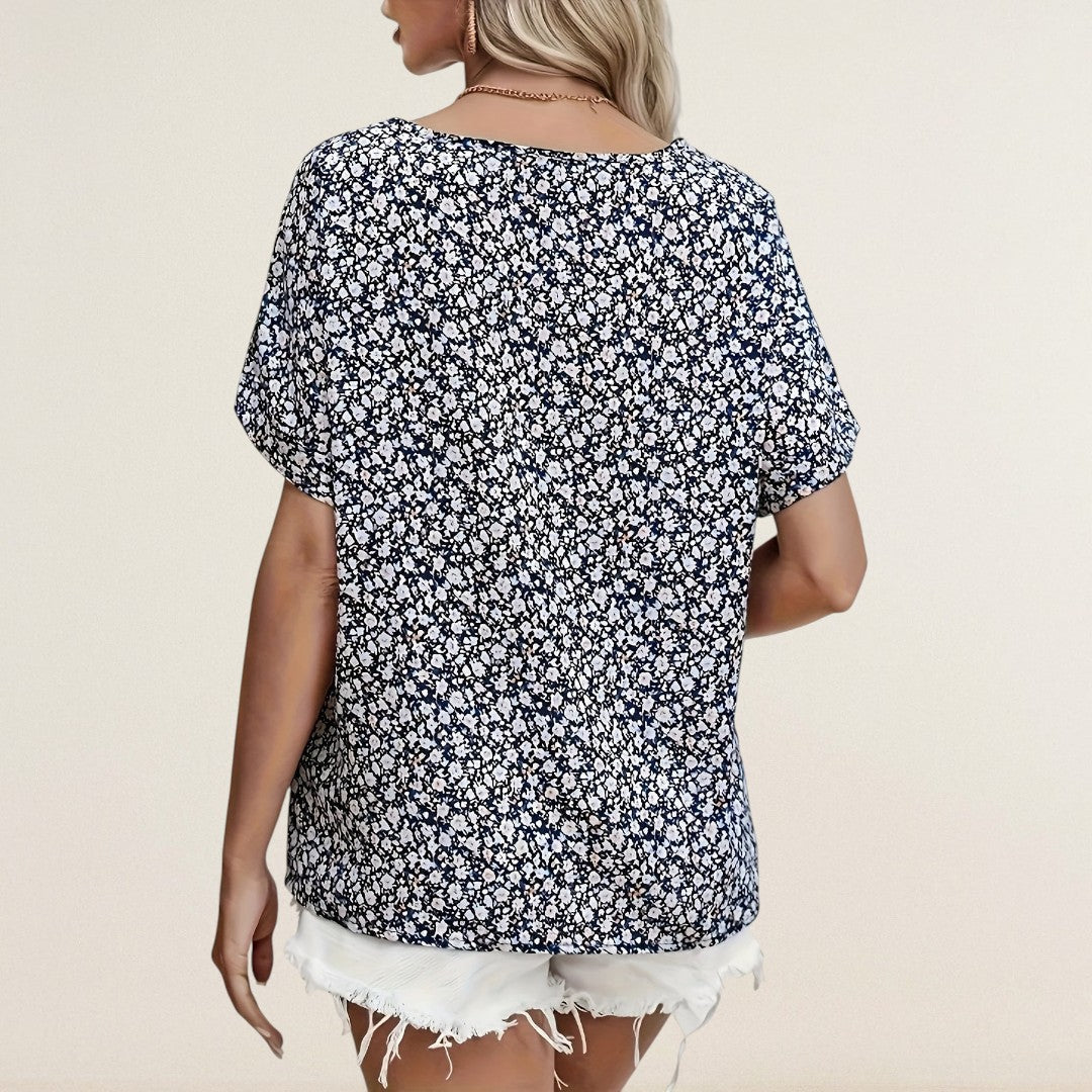 Ελένη – χαλαρή καλοκαιρινή μπλούζα με στυλ