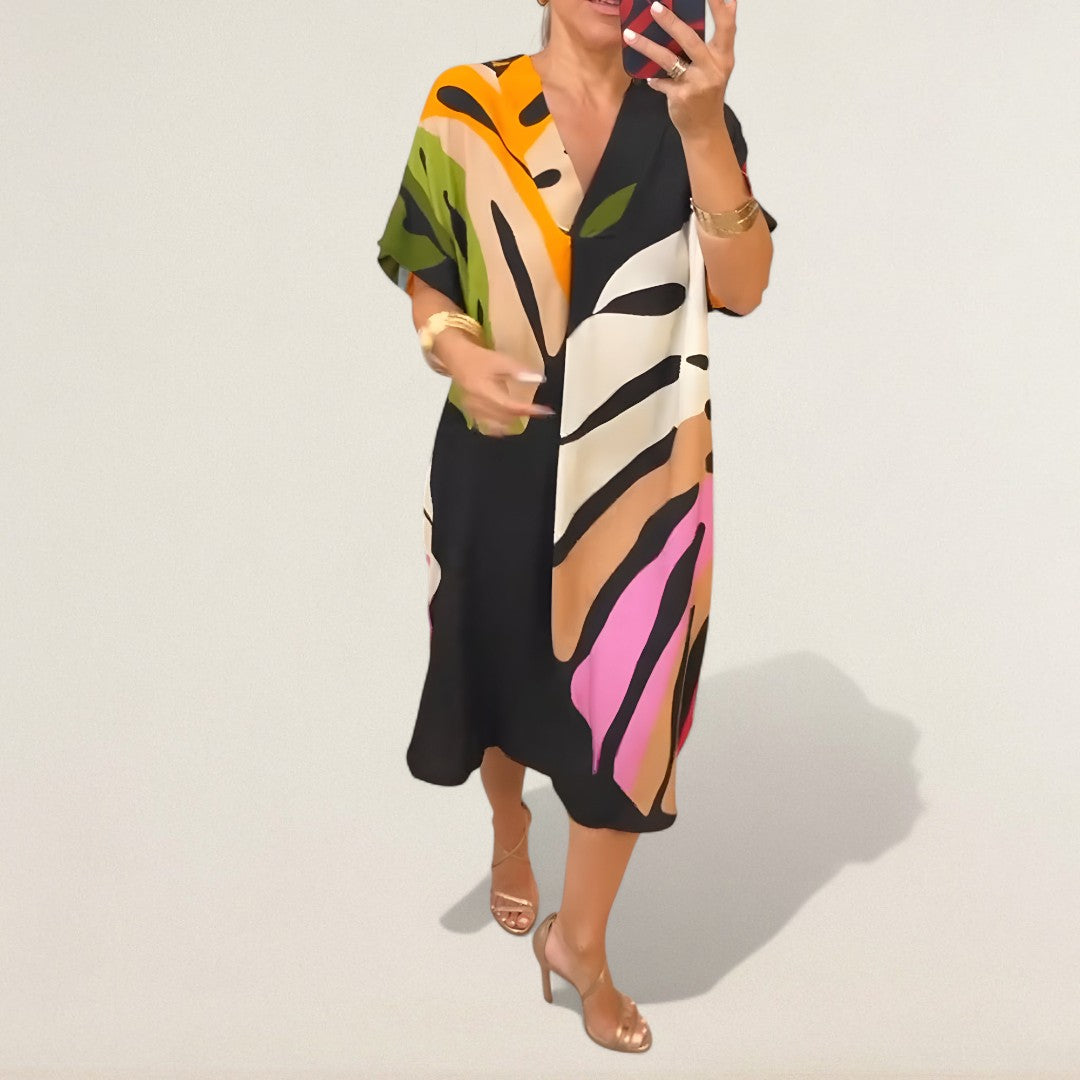 Μαρία – Χαλαρό φόρεμα με καλλιτεχνική αίσθηση