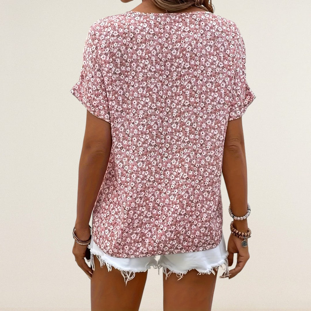 Ελένη – χαλαρή καλοκαιρινή μπλούζα με στυλ