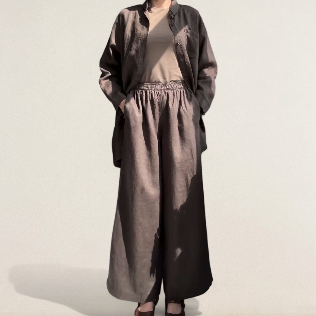 Ελένη – Σετ Λινών με Χαλαρή Γραμμή