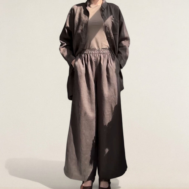 Ελένη – Σετ Λινών με Χαλαρή Γραμμή