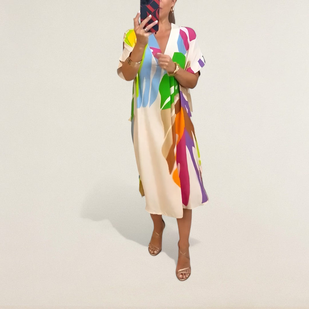 Μαρία – Χαλαρό φόρεμα με καλλιτεχνική αίσθηση