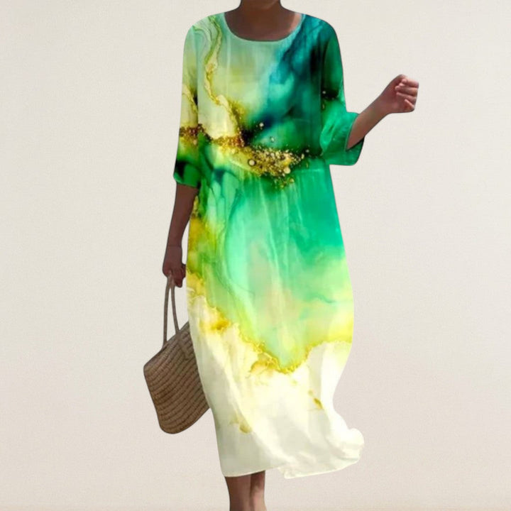 Άννα – αέρινο-κομψό καλοκαιρινό φόρεμα