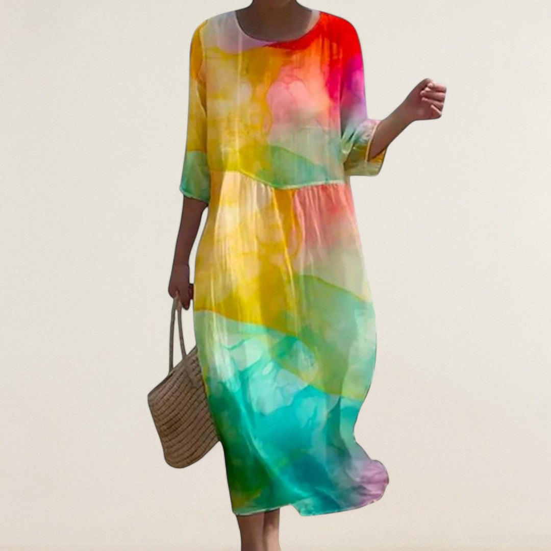 Άννα – αέρινο-κομψό καλοκαιρινό φόρεμα