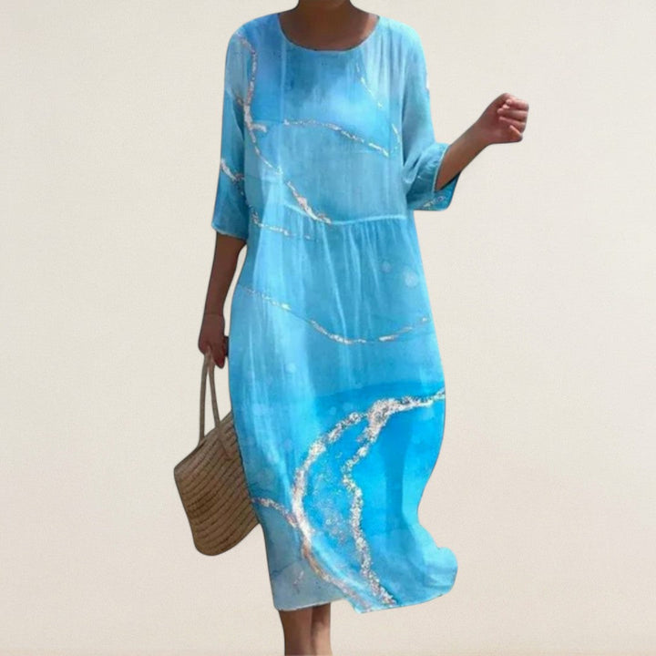 Άννα – αέρινο-κομψό καλοκαιρινό φόρεμα