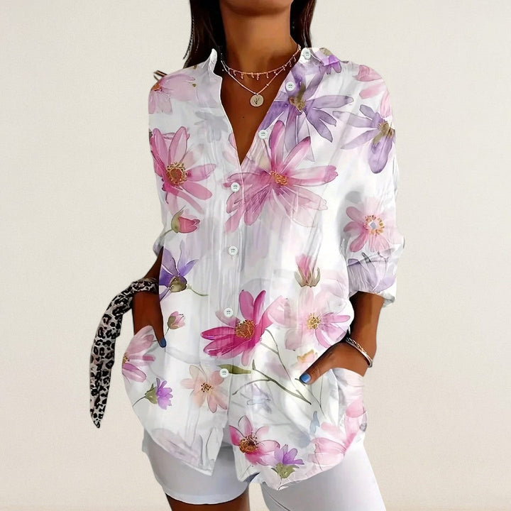 Μαρία – αέρινη Boho μπλούζα για Daily Chic