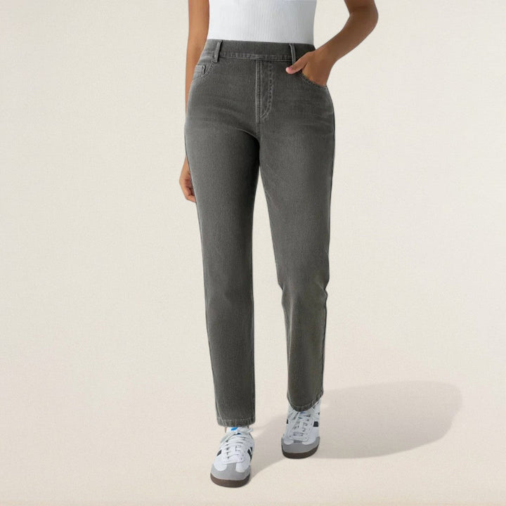 Ραχέλ – Ελαστικά Υψηλής Μέσης Τζιν με Άνεση