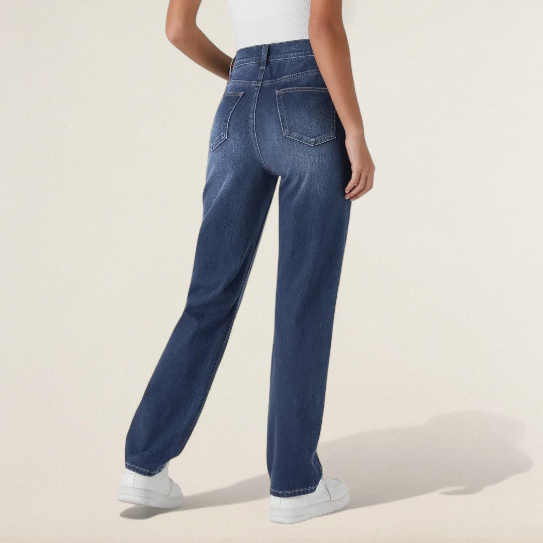 Ραχέλ – Ελαστικά Υψηλής Μέσης Τζιν με Άνεση