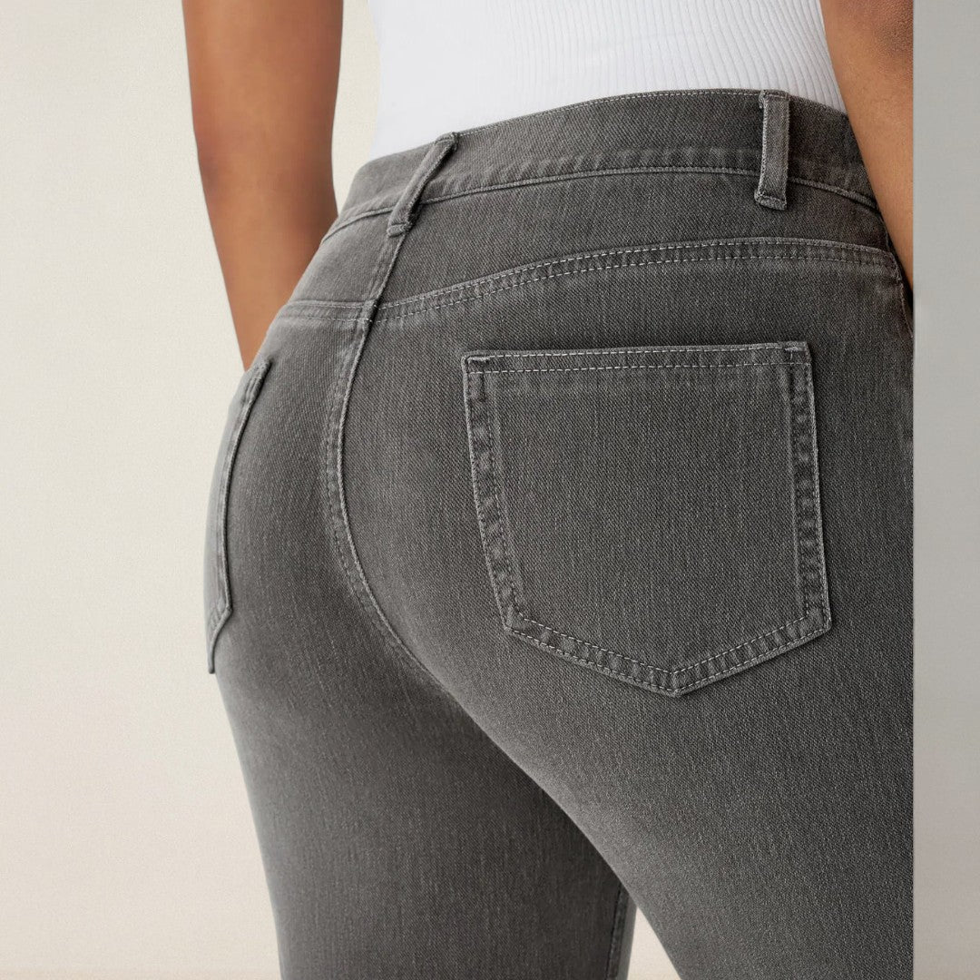 Ραχέλ – Ελαστικά Υψηλής Μέσης Τζιν με Άνεση