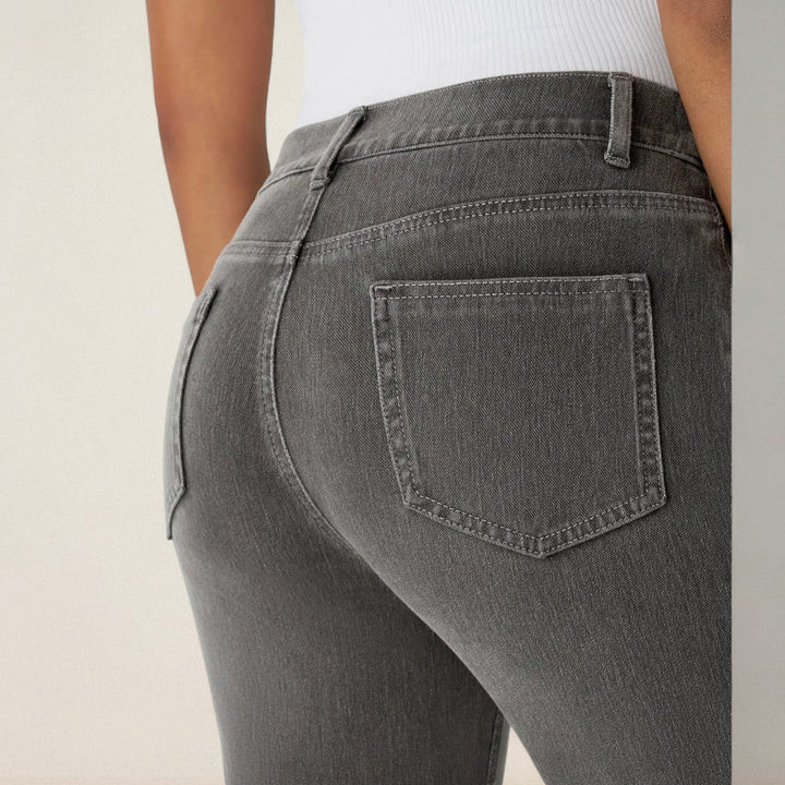 Ραχέλ – Ελαστικά Υψηλής Μέσης Τζιν με Άνεση