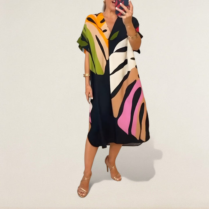 Μαρία – Χαλαρό φόρεμα με καλλιτεχνική αίσθηση