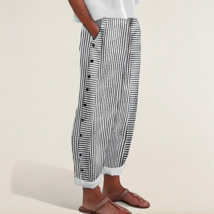 Νοελία – Ελευθερία καλοκαιρινά παντελόνια με στυλ