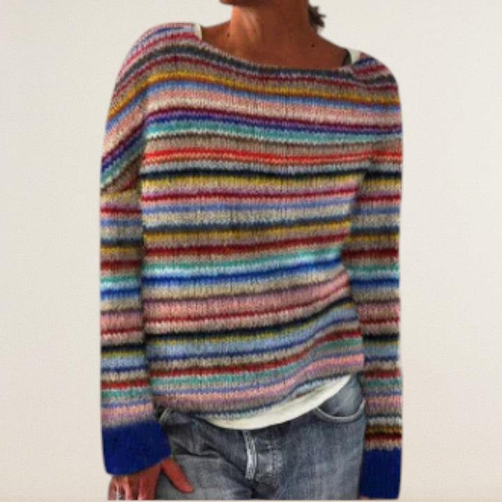 Ανίνα – Πουλόβερ με παραδοσιακό σχέδιο