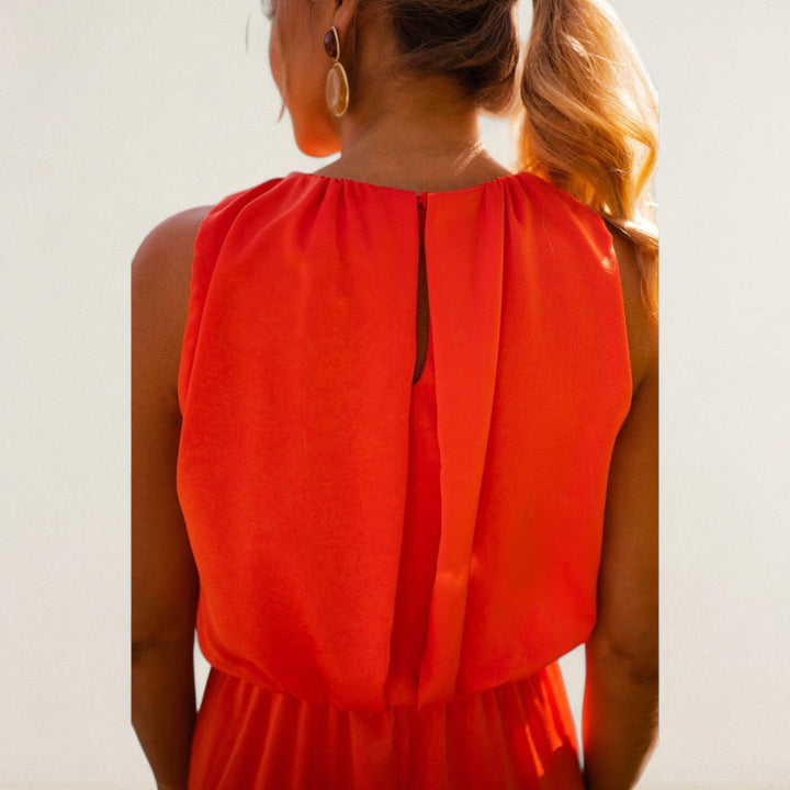 Φαμπιέν – Κομψό Midi-Φόρεμα με εκλεπτυσμένο κόψιμο