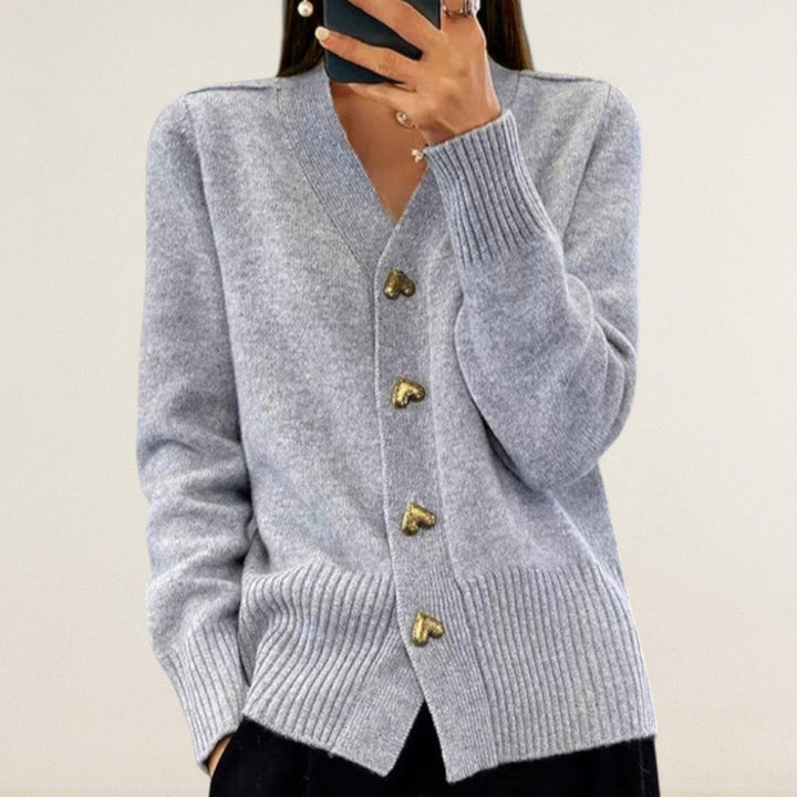 Σελίνα – κομψό cardigan με γοητευτική νότα