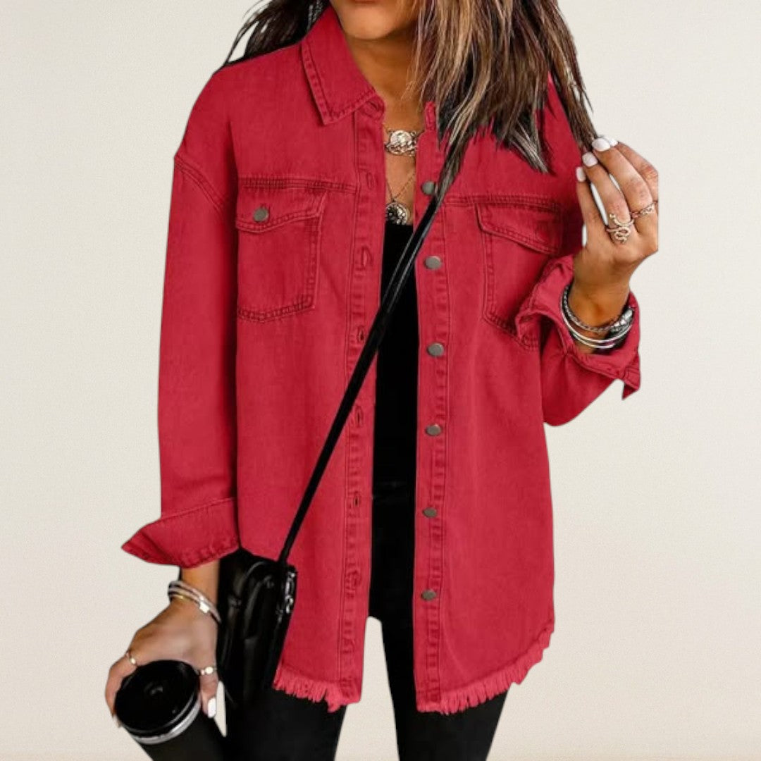 Μαρία – χαλαρή κομψή overshirt