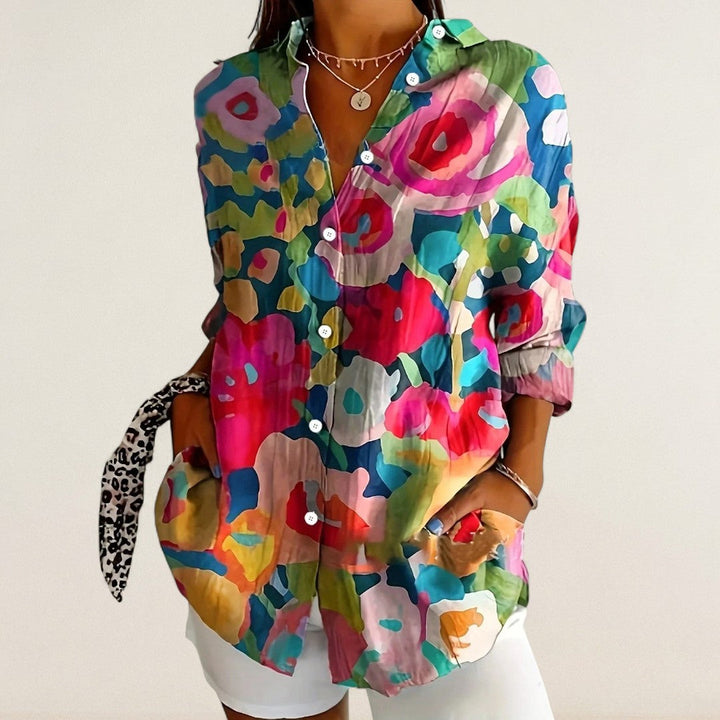 Μαρία – αέρινη Boho μπλούζα για Daily Chic